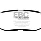 EBC 12+ Scion FR-S 2 Yellowstuff Rear Brake Pads