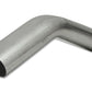 Vibrant 3in Oval (Nominal Size) T304 SS 45 deg VERTICAL Mandrel Bend 6in x 6in leg lengths