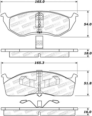 StopTech Street Brake Pads