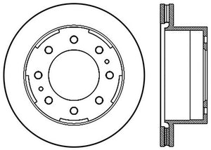 StopTech Sport Drilled & Slotted Rotor - Rear Left