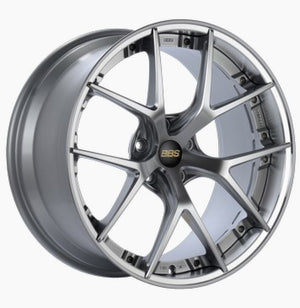 BBS RI-S 20x10 5x120 ET34 Diamond Silver Center / Diamond Cut Lip Wheel -82mm PFS/Clip Required