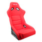 NRG FRP Bucket Seat (Red Cloth) - Large