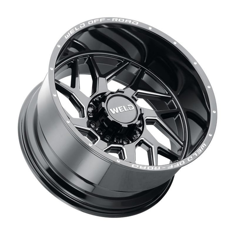 Weld Off-Road W117 22X10 Fulcrum 5X139.7 5X150 ET-18 BS4.75 Gloss Black MIL 110.2