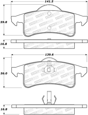 StopTech Street Brake Pads