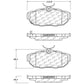 StopTech Street Touring Brake Pads