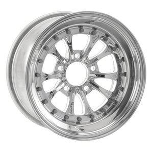 Weld Vitesse 15x9 / 5x4.75 BP / 4.5in. BS Polished Wheel - Non-Beadlock