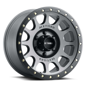 Method MR305 NV 20x9 / +18mm Offset / 6x5.5 BP / 108mm CB / Titanium - Matte Black Lip Wheel