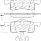 StopTech Sport Brake Pads w/Shims and Hardware - Front