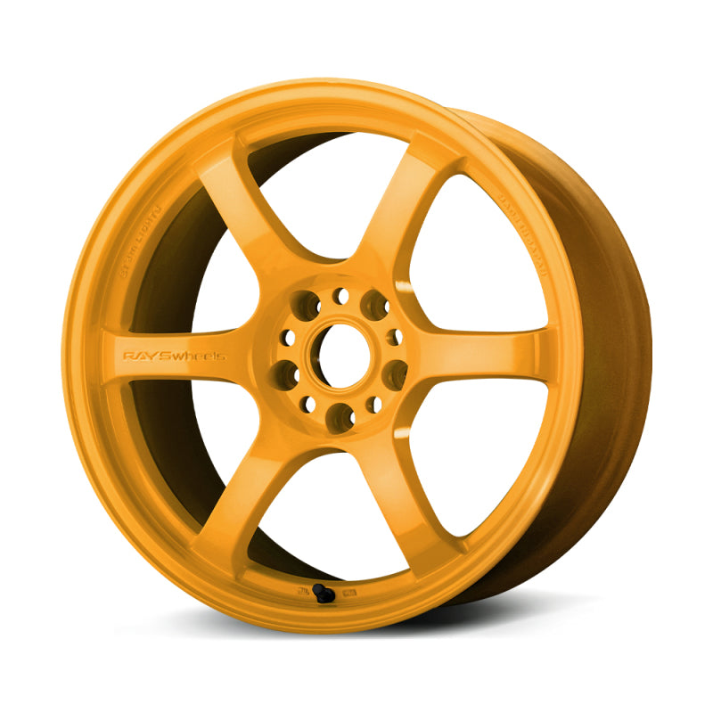 Gram Lights 57DR 18x8.5 +37 5-114.3 Mach Yellow