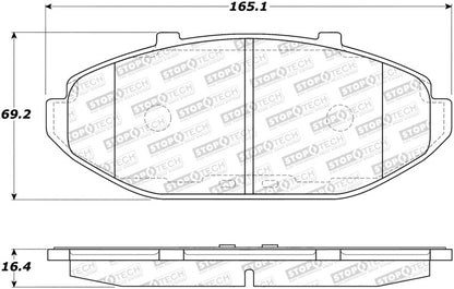 StopTech Street Brake Pads