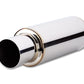 Vibrant TPV Round Muffler (23in Long) with 4in Round Tip Straight Cut - 4in inlet I.D.