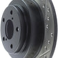 StopTech 05-06 Saab 9-2X AWD / 02-05 Impreza WRX / 02 WRX STi Slotted & Drilled Left Rear Rotor