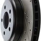 StopTech 2011-2013 BMW 535i / 2012-2016 BMW 640i Slotted & Drilled Front Right Brake Rotor