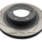 DBA 94-03 Nissan Maxima Rear Slotted Street Series Rotor