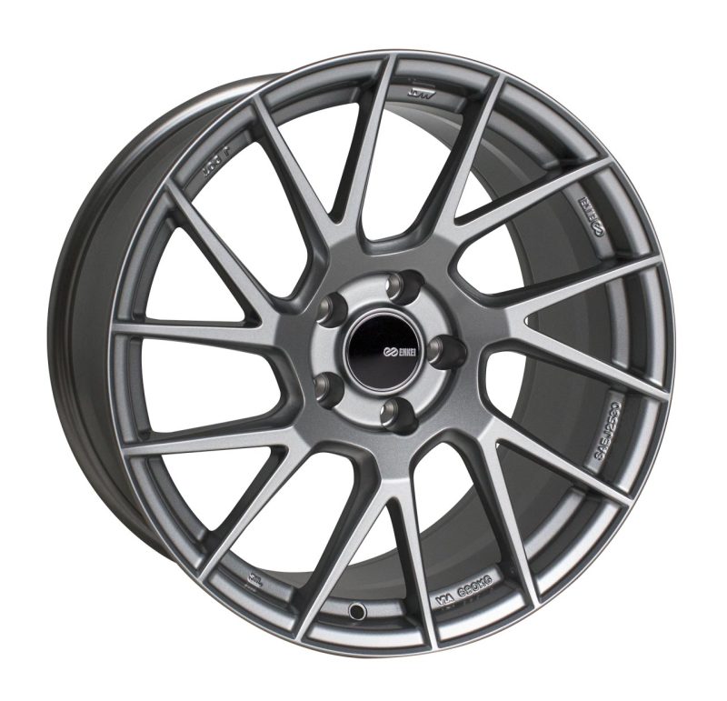 Enkei TM7 18x9.5 5x114.3 15mm Offset 72.6mm Bore Storm Gray Wheel