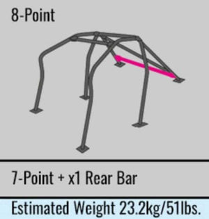 Cusco Roll Cage 8pt Dash Esc Chromoly EK9/4 Civic *will not fit sunroof models* (S/O / No Cancel)