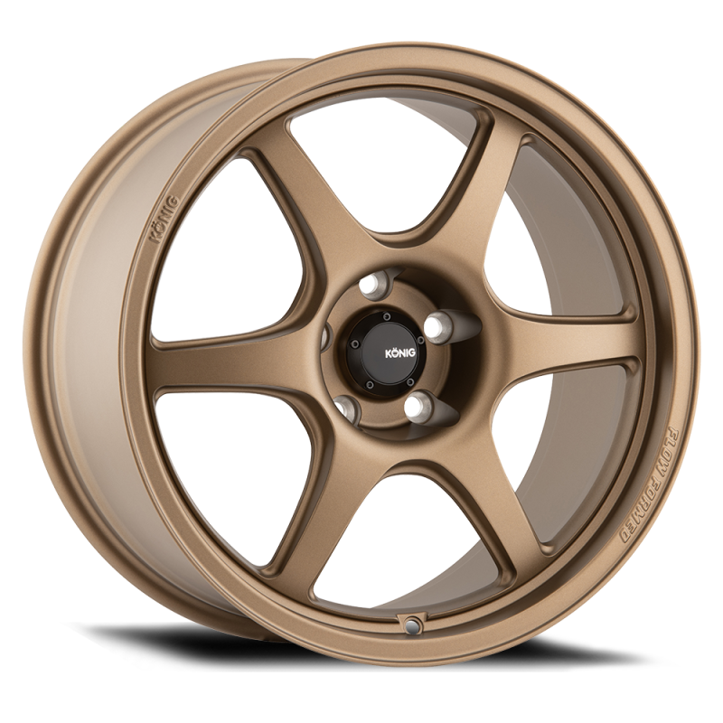 Konig Hexaform 15x7.5 4x100 ET35 Matte Bronze