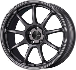 Enkei PF09 18x9 5x114.3 30mm Offset 75mm Bore Dark Silver Wheel