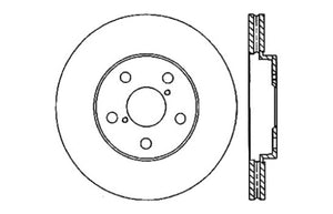 StopTech Drilled Sport Brake Rotor