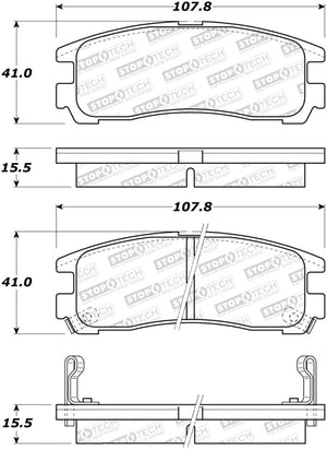 StopTech Street Brake Pads