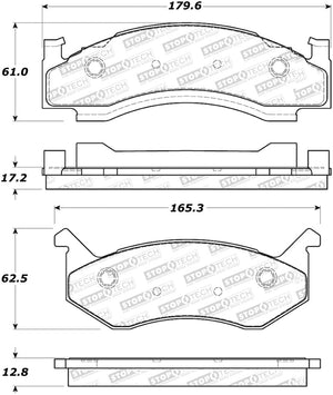 StopTech Street Brake Pads