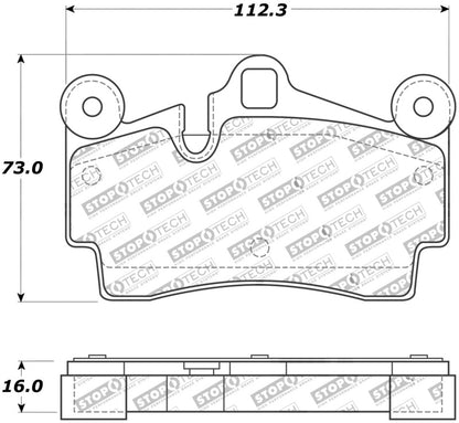 StopTech Street Touring Brake Pads