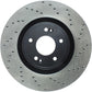 StopTech Power Slot 10-13 Hyundai Genesis Coupe Track & R-Spec Front Left Drilled Rotor