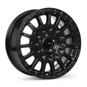 Enkei Overlander 17x7.5 5x100 35mm Offset 72.6 Bore Black Wheel