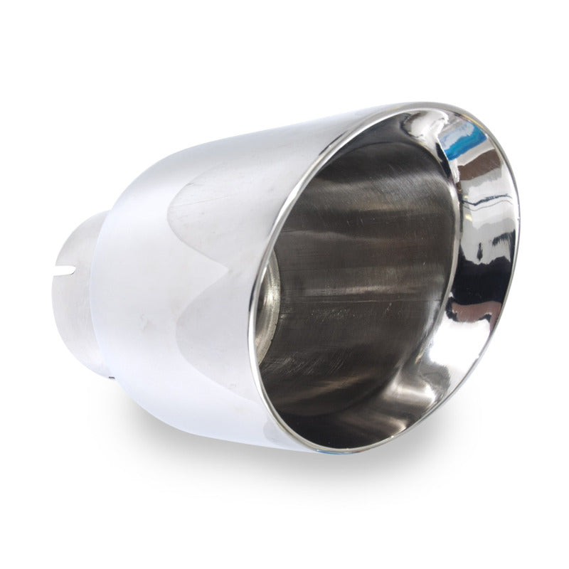 Stainless Works Double Wall 30 Deg Slash Cut Exhaust Tip 3in Body 3in ID Inlet