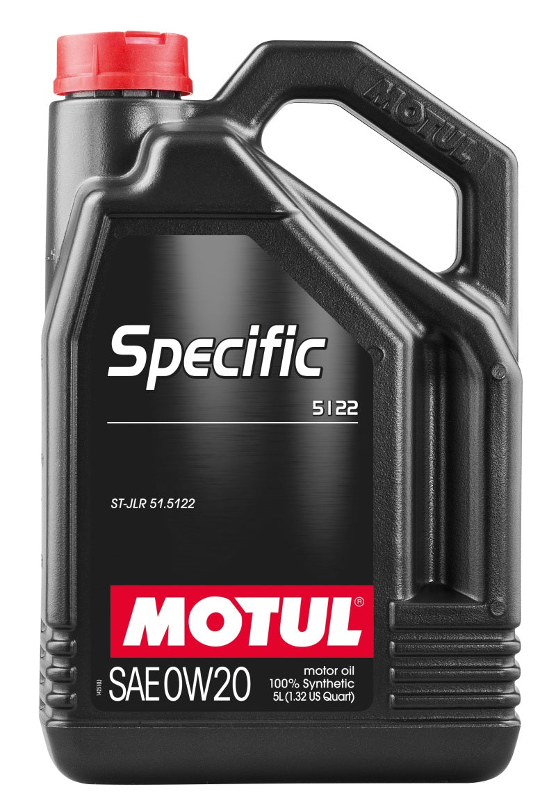 Motul 5L OEM Synthetic Engine Oil ACEA A1/B1 Specific 5122 0W20