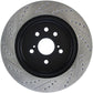 StopTech Slotted & Drilled Sport Brake Rotor Left Rear 13-14 Lexus GS300/350/400/430