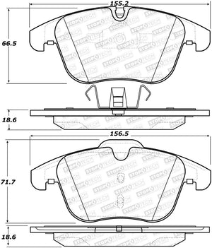 StopTech Street Brake Pads