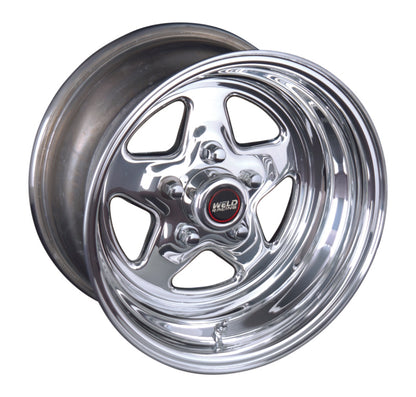 Weld ProStar 15x10 / 5x4.75 BP / 4.5in. BS Polished Wheel - Non-Beadlock