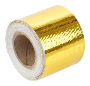 Torque Solution Gold Reflective Heat Tape 1.5in x 15ft