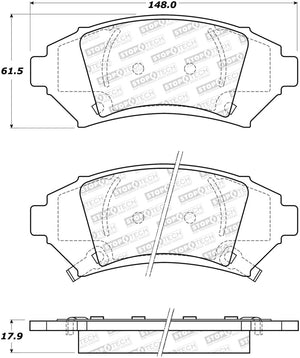 StopTech Street Brake Pads