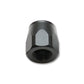 Vibrant -4AN Hose End Socket - Black