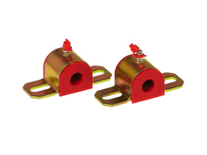 Prothane Universal Greasable Sway Bar Bushings - 9/16in - Type A Bracket - Red