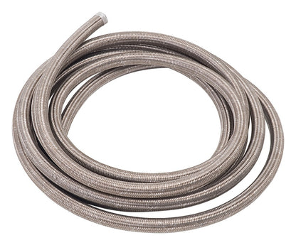 Russell Performance -6 AN ProFlex Stainless Steel Braided Hose (Pre-Packaged 10 Foot Roll)