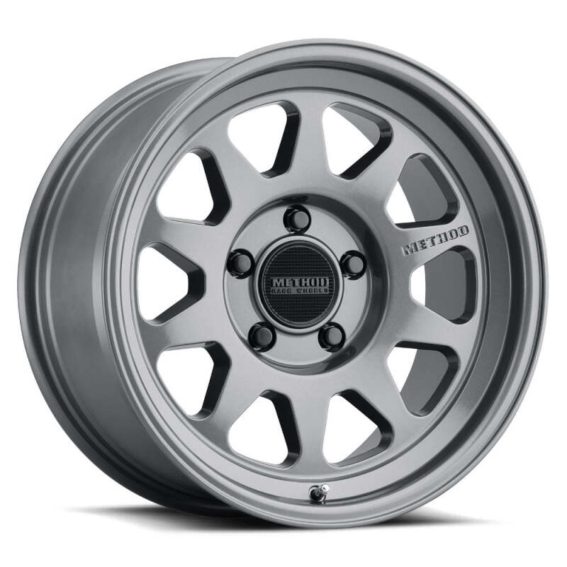 Method MR316 20x10 -18mm Offset 8x180 130.81mm CB Gloss Titanium Wheel