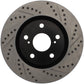 StopTech 07-09 Lexus ES 250/ES 300/ ES330/ES350 SportStop Slotted & Drilled Left Front Rotor