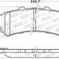 StopTech Sport Brake Pads w/Shims and Hardware - Rear