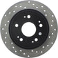 StopTech 05-17 Honda Accord / 16-17 HR-V / 09-14 Acura TSX Cryo Sport Drilled Rear Left Rotor