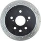 StopTech 06-10 Lexus IS 250/IS 300/IS 350 SportStop Slotted & Drilled Right Rear Rotor