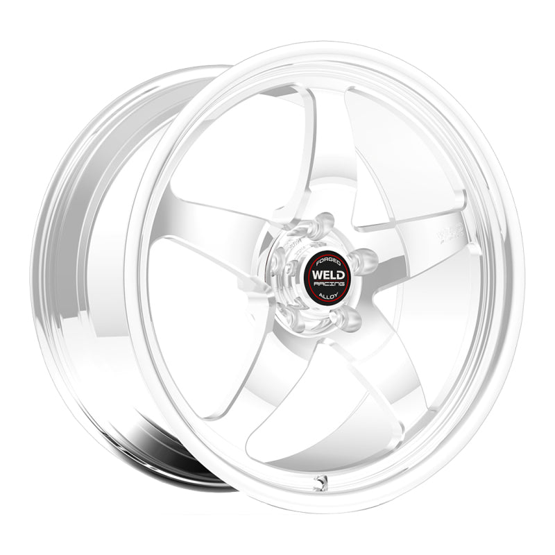 Weld S71 20x15.5 / 5x4.5 BP / 5.8in. BS Polished Wheel (High Pad) - Non-Beadlock