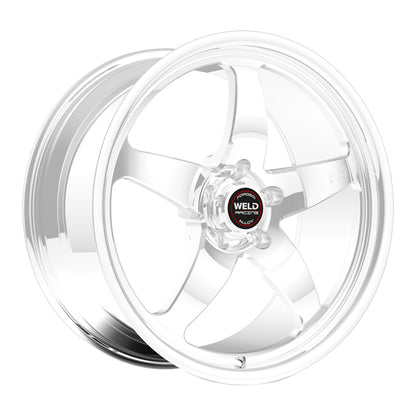 Weld S71 20x15 / 5x4.75 BP / 7.4in. BS Polished Wheel (Medium Pad) - Non-Beadlock