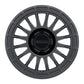 Method MR314 17x7.5 +25mm Offset 6x5.5 106.25mm CB Matte Black Wheel