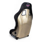 NRG FRP Bucket Seat ULTRA Edition - Medium (Black Alcantara/Gold Glitter Back)