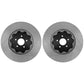 StopTech 07-09 Audi RS4 Front Drilled Zinc Plated 365x34mm Aero-Rotor Kit (Pair)