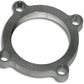 Vibrant GT series / T3 Discharge Flange (4 Bolt) with 2.5in Inlet ID Mild Steel 1/2in Thick