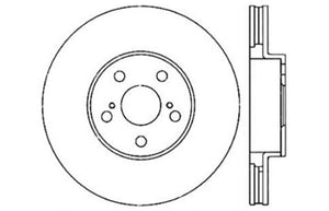 StopTech 03-08 Pontiac Vibe / 05-09 Scion tC / 03-08 Toyota Matrix Front Left Drilled Rotor